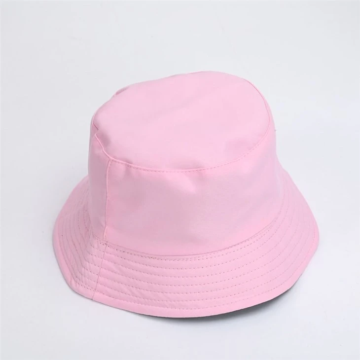 Custom Plain Color Bucket Hats - Red, Pink, White
