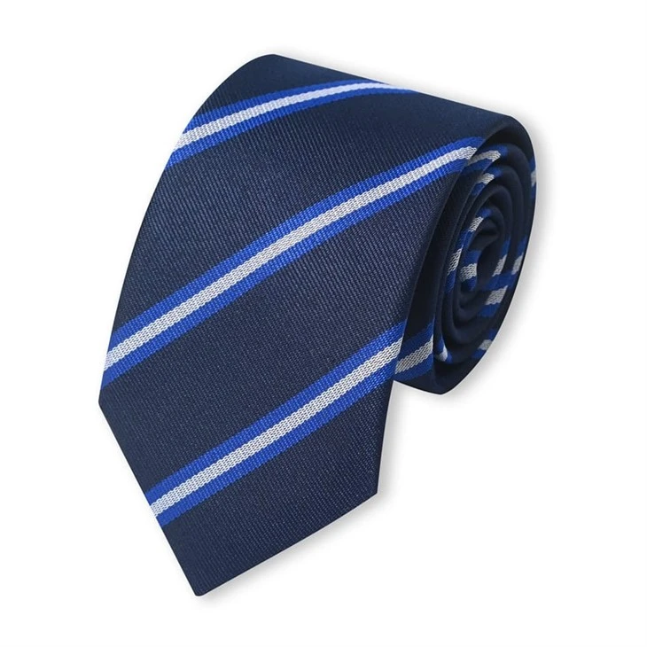 YiLi Bulk Customizable Navy Blue Recycled Necktie