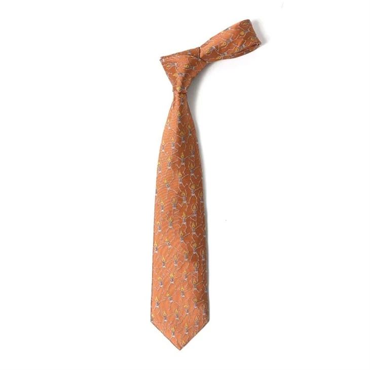 YiLi Day Of The Dead Skull Pattern Tie Collection