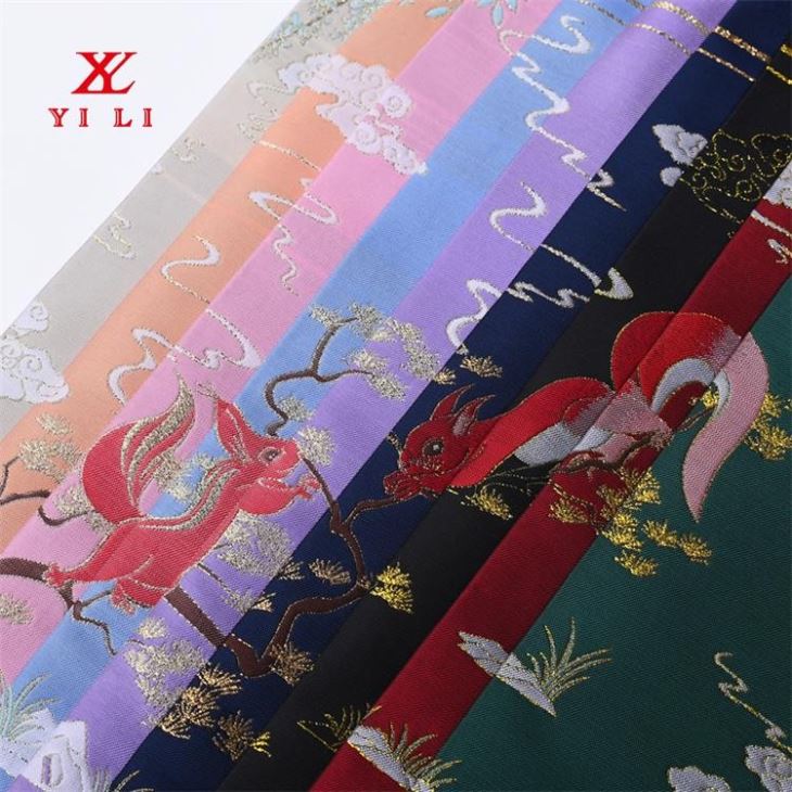 Polyester Han Chinese Clothing Fabric
